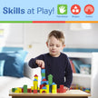 Melissa & Doug 100 Wooden Building Blocks with Storage Box 🍁 All In One Marketplace Canada