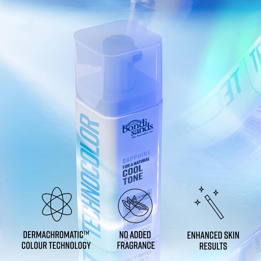 BONDI SANDS TECHNOCOLOR 1 HOUR EXPRESS SELF TANNING FOAM SAPPHIRE 200mL (CANADA) 🍁 All In One Marketplace Canada