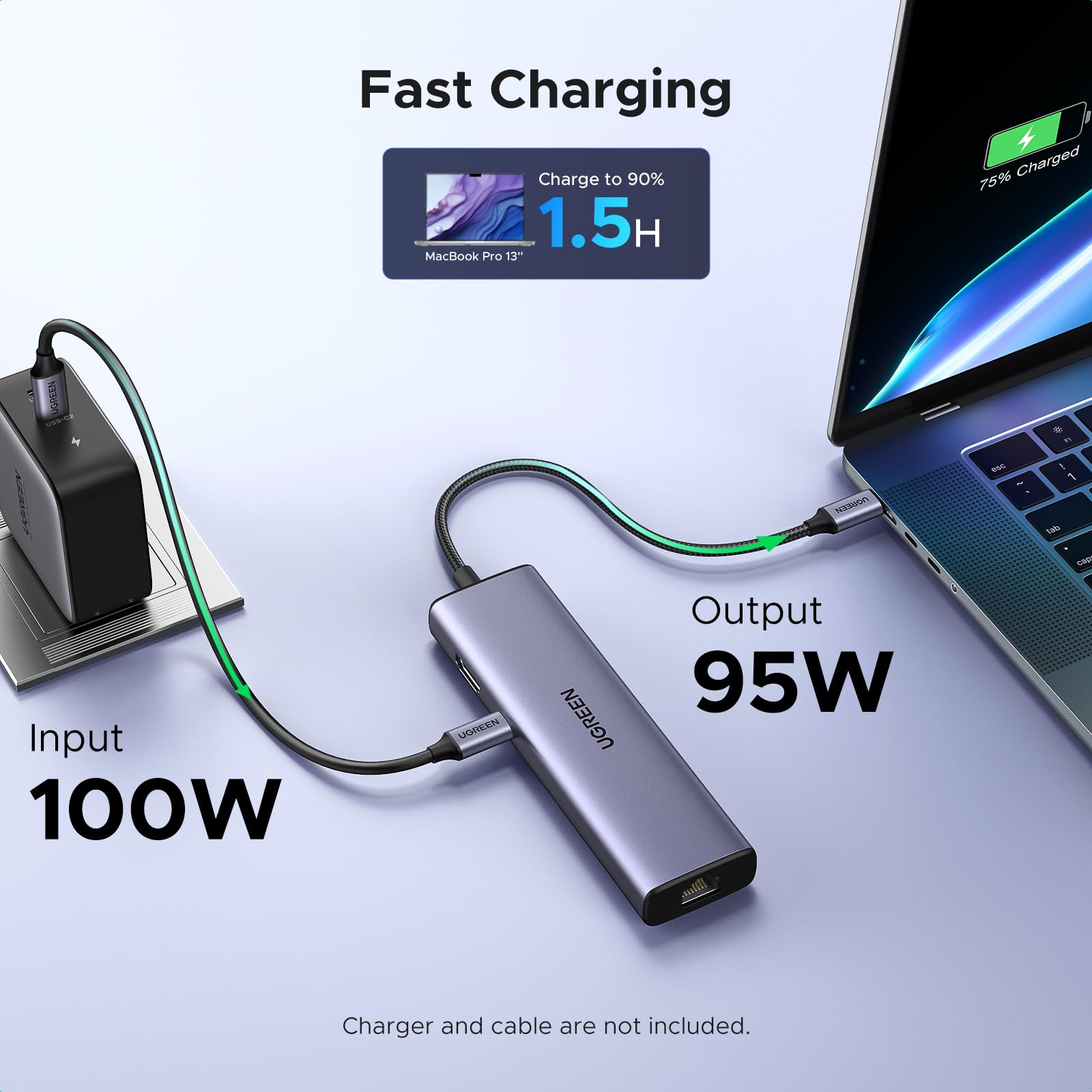 UGREEN Revodok USB C Hub 6-in-1, USB C to Ethernet Adapter with RJ45, 4K@30Hz HDMI, 3 USB 5Gbps, 100W Power Delivery, Compatible with MacBook Neo/Air/Pro,HP, ASUS, XPS13/15, Mac mini,iPad Pro and More 🍁 All In One Marketplace Canada