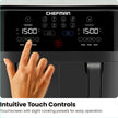 Chefman TurboFry 9-Qt. Dual-Basket Air Fryer with Sync Finish, One-Touch Digital Control, & Shake Reminder for Quick, Healthy, Family-Sized Meals, Black 🍁 All In One Marketplace Canada