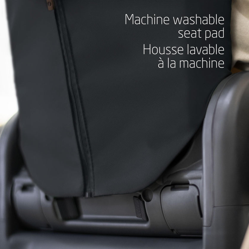Maxi-Cosi Minla 6-in-1 High Chair, convertible, from birth, detachable kitchen booster seat, compact fold, easy to clean, Classic Graphite 🍁 All In One Marketplace Canada