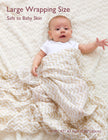 Momcozy Muslin Swaddle Blanket, 4 Pack Ultra Soft Neutral Swaddle Blankets, Breathable Large 47'' x 47'' Baby Infant Newborn Essentials, Boys Girls Receiving Blanket, Beige Star 🍁 All In One Marketplace Canada