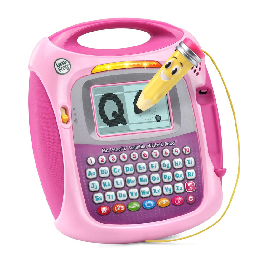 LeapFrog Mr Pencil's Scribble, Write and Read, Pink (English Version) 🍁 All In One Marketplace Canada