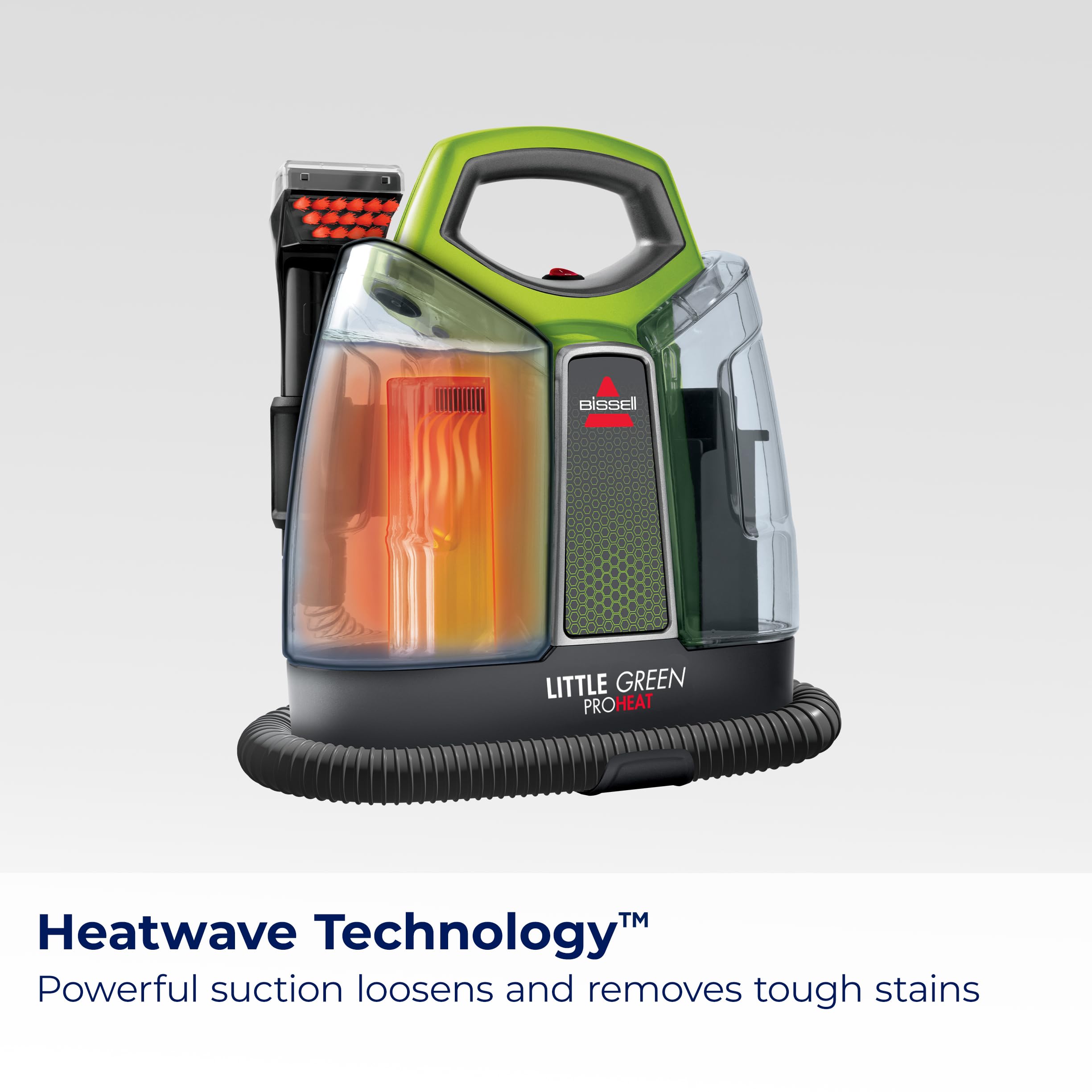BISSELL Little Green ProHeat Portable Carpet & Upholstery Spot Cleaner with HydroRinse Self-Cleaning Tool, HeatWave Technology, OXY Formula Included, Car Detailer, 37oz Tank, 2513E 🍁 All In One Marketplace Canada