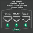 Depend Night Defense Adult Incontinence Underwear for Men, Disposable, Overnight, Large, Grey, 56 Count 🍁 All In One Marketplace Canada