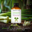 Majestic Pure Lemongrass Essential Oil - Huge 118 ml - 100% Pure and Natural Oil for Soap Making Scent- Premium Grade with Glass Dropper 🍁 All In One Marketplace Canada