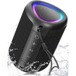 Portable Bluetooth Speaker with Lights, Powerful Crystal Clear Sound, IPX5 Waterproof, All Day Playtime, AUX&TF-Card Input, Bluetooth 5.3, TWS Paring, Small Wireless Speaker for Outdoor, Gift Ideas 🍁 All In One Marketplace Canada