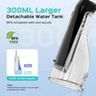 COSLUS Water Teeth Flosser C20 (F5020E): 300ML Cordless Electric Water Tooth Flossing Rechargeable IPX7 Waterproof Portable Travel Flossers Set for Teeth 🍁 All In One Marketplace Canada