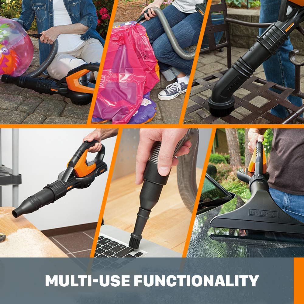 WORX WG545.9 20V Work Air Lithium Multi-Purpose Blower/Sweeper/Cleaner, Battery & Charger Not Included 🍁 All In One Marketplace Canada