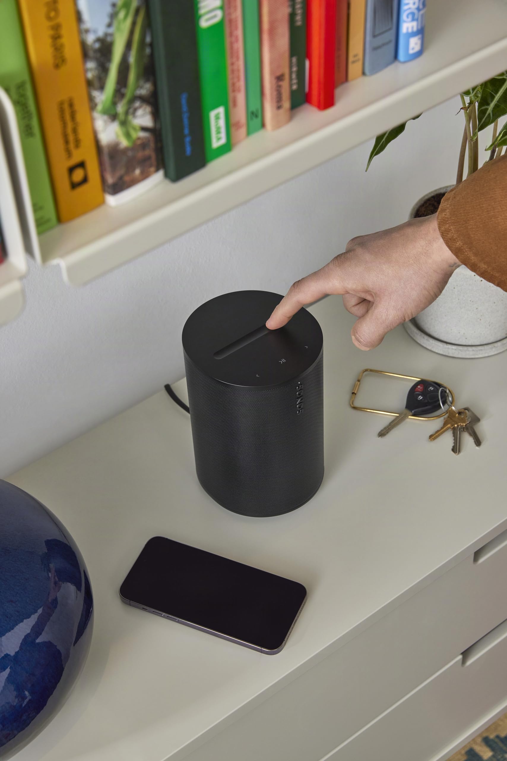 Sonos Era 100 SL - Compact, Microphone-Free Speaker with WiFi, Bluetooth - Black 🍁 All In One Marketplace Canada