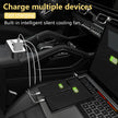 PiSFAU 200W Car Power Inverter, DC 12V to 110V AC Car Plug Adapter Outlet with 4 USB Fast Charging Port, Car Charger Cigarette Lighter Adapter for Laptop 🍁 All In One Marketplace Canada
