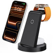 Anlmz 3 in 1 Charging Station for iPhone, Wireless Charger for iPhone 17 16e 16 15 14 13 12 11 X Pro Max & Apple Watch - Wireless Charging Station for AirPods 4 3 Pro 🍁 All In One Marketplace Canada