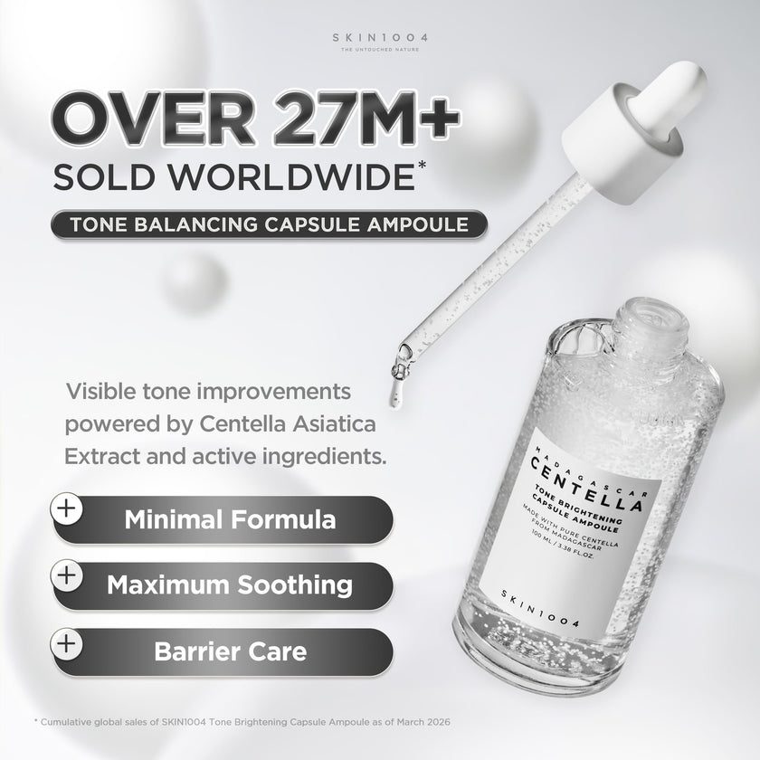 SKIN1004 Madagascar Centella Tone Brightening Capsule Ampoule 100ml, 3.38 fl.oz 🍁 All In One Marketplace Canada