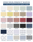 Lane Linen 100% Organic Cotton Queen Sheet Set, 4-Piece Percale Bed Sheets for Queen Bed - Soft, Breathable, Hypoallergenic, Deep Pocket Fits Mattress Up to 15