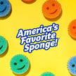 Scrub Daddy Dual Sided Sponge and Scrubber - Scrub Mommy - Scratch Free Sponge for Dishes and Home, Soft in Warm Water, Firm in Cold, Odor Resistant 4 Count 🍁 All In One Marketplace Canada
