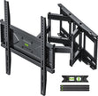 USX MOUNT Full Motion TV Wall Mount for Most 32-70 inch TVs up to 99 Lbs, Wall Mount TV Bracket with Articulating Swivel Tilting, TV Mount Fit 12