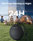 Monster Bluetooth Speaker, IPX8 Shower Speaker Waterproof, Bluetooth 5.4 with Loud HD Sound and Robust Bass, Extra Long Playtime Punchy, for Home, Beaches Portable Wireless Outdoor Speakers 🍁 All In One Marketplace Canada