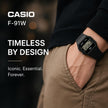 Casio F-91WB Series | Men's Digital Watch | Environmentally Friendly Bio-Based Resin | Alarm | Date Indicator | 7-Year Battery, Black 🍁 All In One Marketplace Canada