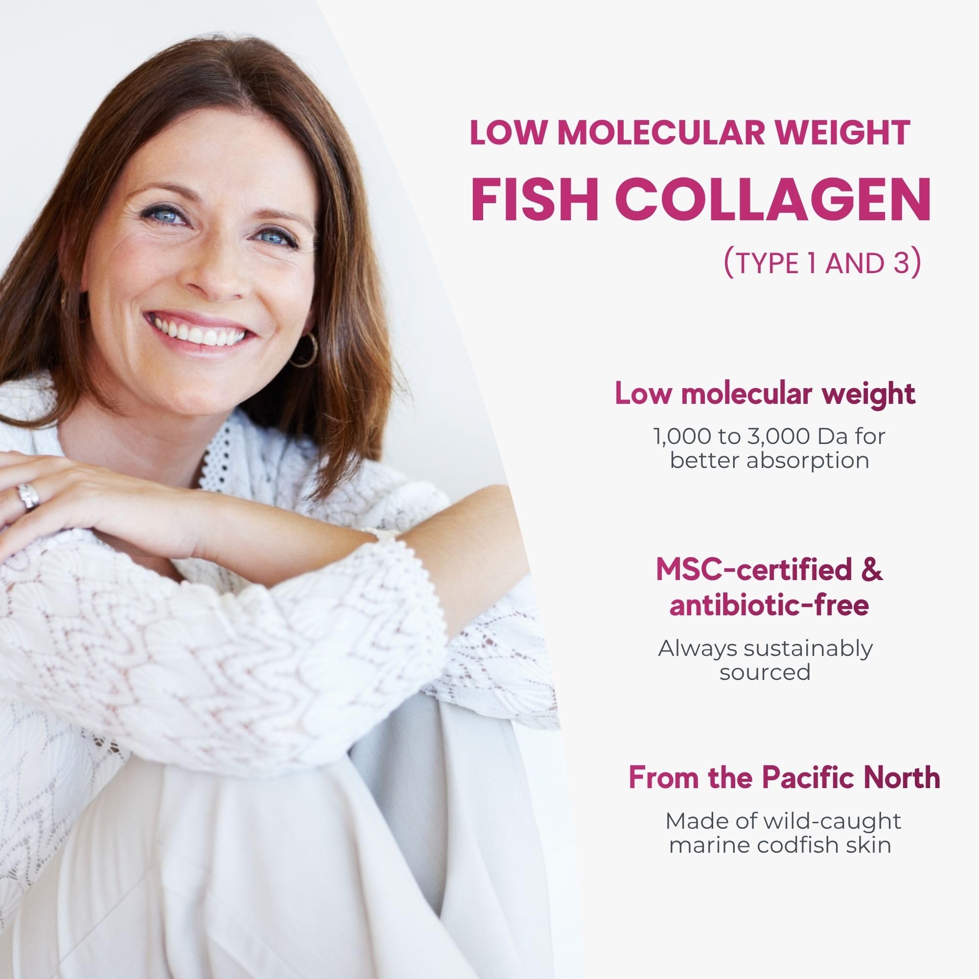 Herba Marine Collagen Powder for Women & Men with Hyaluronic Acid, Vitamin C, and Silica – 305g | Made in Canada | Wild Caught | Hydrolyzed Collagen Peptides | Antibiotics Free | Sustainably Sourced 🍁 All In One Marketplace Canada