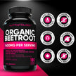 Nutratology® Organic Beetroot Capsules | 1400mg per Daily Serving | 180 Capsules | Canadian Made | Source of Antioxidants | Organic Beet Root Powder 🍁 All In One Marketplace Canada