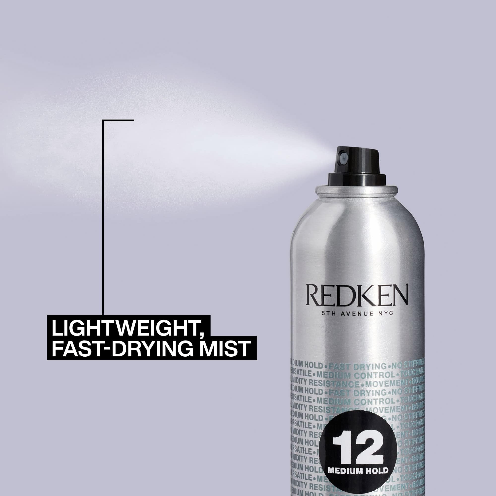 Redken Brushable Hairspray 12, Flexible Medium Hold, 278g 🍁 All In One Marketplace Canada