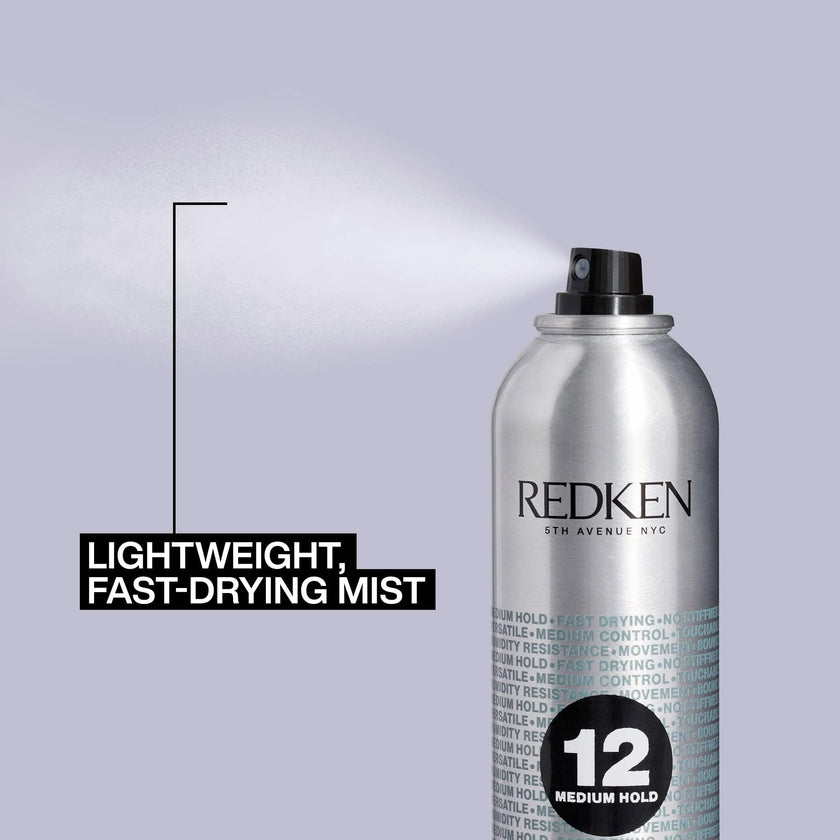 Redken Brushable Hairspray 12, Flexible Medium Hold, 278g 🍁 All In One Marketplace Canada