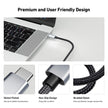 BENFEI USB C to HDMI 6 Feet Cable [4K@60Hz, Aluminum Shell, Nylon Braided], Thunderbolt 3/4 Compatible with iPhone 15 Pro/Max, MacBook Pro/Air 2023, iPad Pro, Surface Book 2, Galaxy S23 and More 🍁 All In One Marketplace Canada