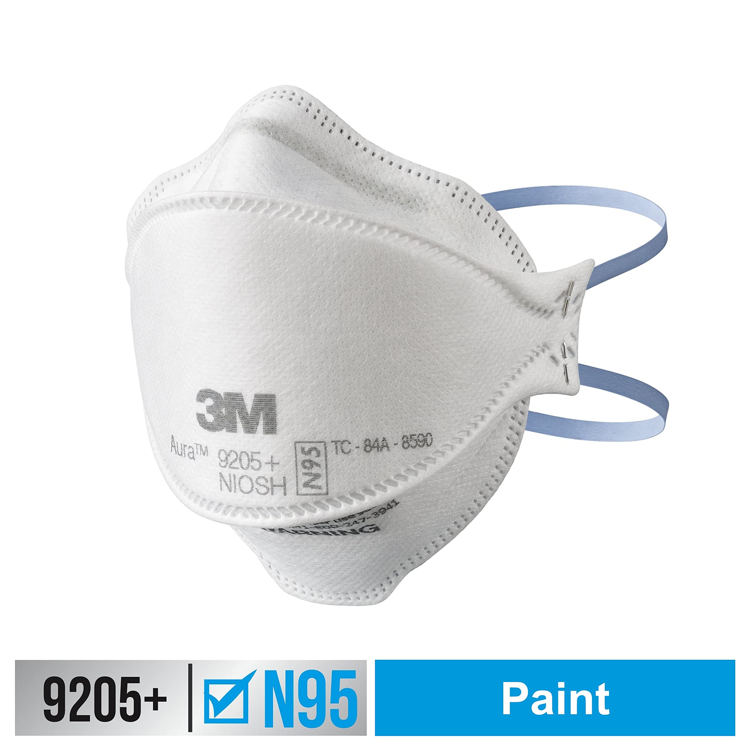 3M Aura N95 Particulate Respirator 9205PP-20-DC, N95 Masks, 20 Masks 🍁 All In One Marketplace Canada