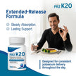 Pharmaris K-20 Potassium Chloride 1500mg Extended Release Tablets, Provides 20 mEq Potassium, Electrolyte Replenisher for Hypokalemia Treatment, Daily Use Supplement, 100 Tablets 🍁 All In One Marketplace Canada
