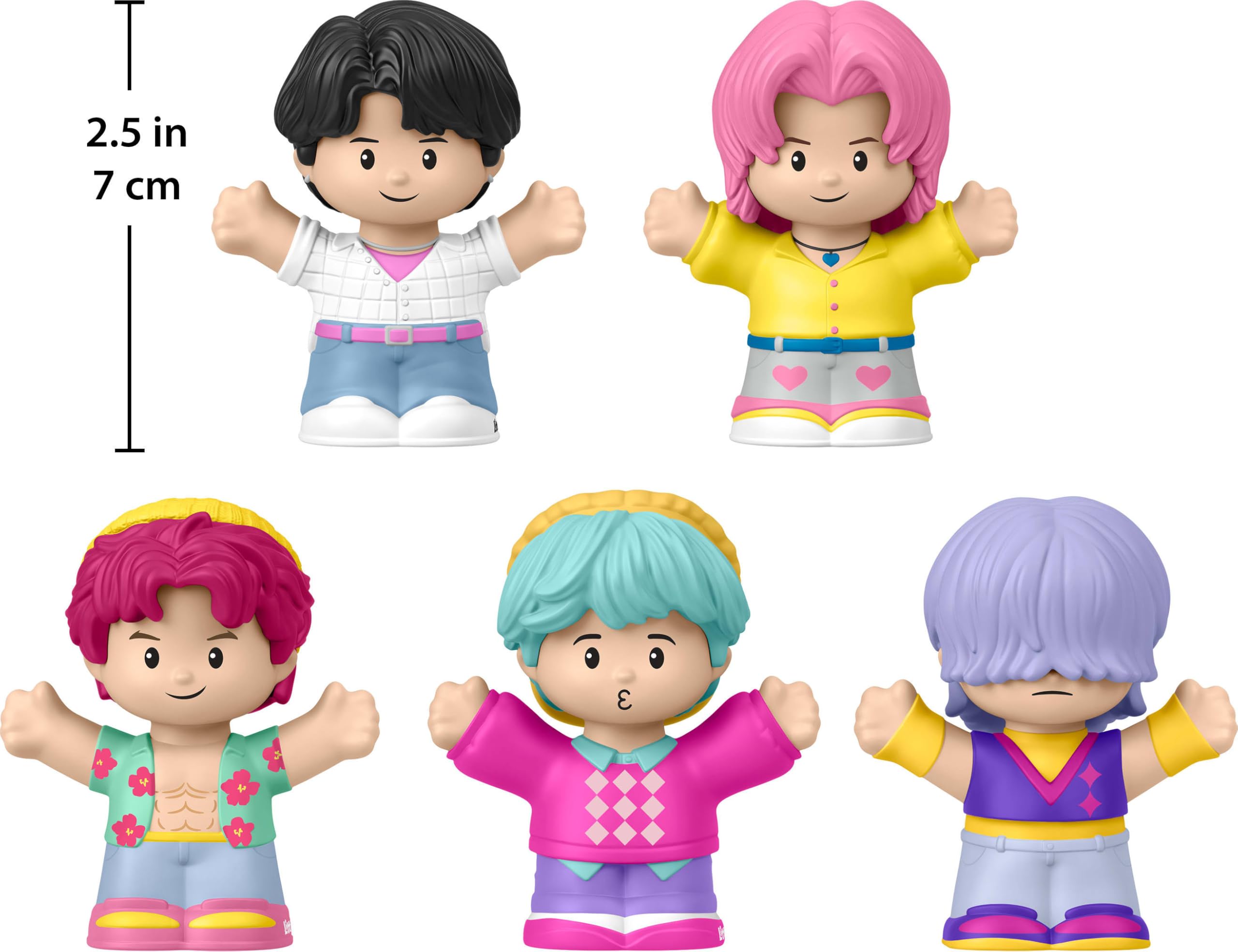 Little People Collector Kpop Demon Hunters: Saja Boys Special Edition Set for Movie Fans, 5 Figures in a Display Package 🍁 All In One Marketplace Canada