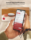 X-Sense Wi-Fi Water Leak Detector Kit, Smart Water Sensor Alarm with App Alerts and Ultra-Slim Design, Water Alarm Leak Detector for Basements, 4 Water Sensors and 1 Base Station, Model SWS0A41 🍁 All In One Marketplace Canada