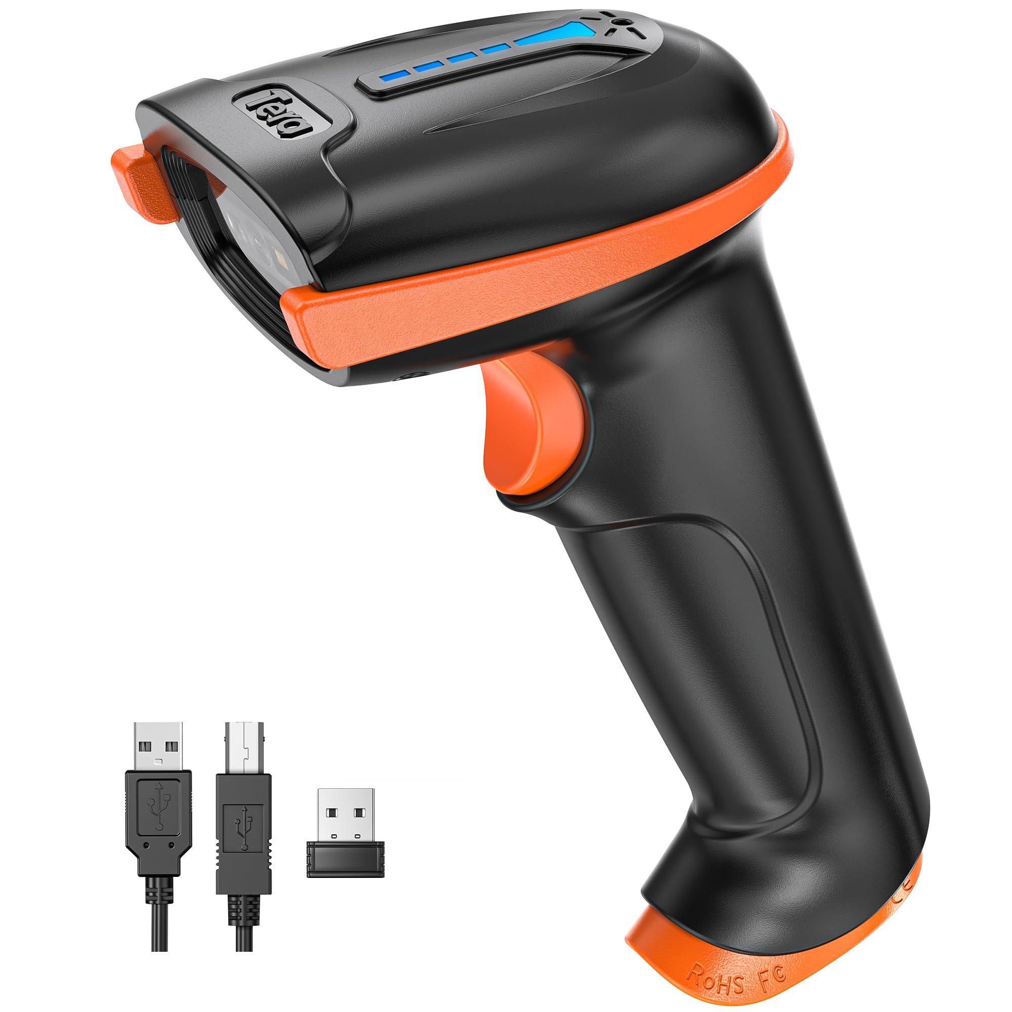 Tera Wireless 1D Laser Scanner 5100 (2D Orange) 🍁 All In One Marketplace Canada