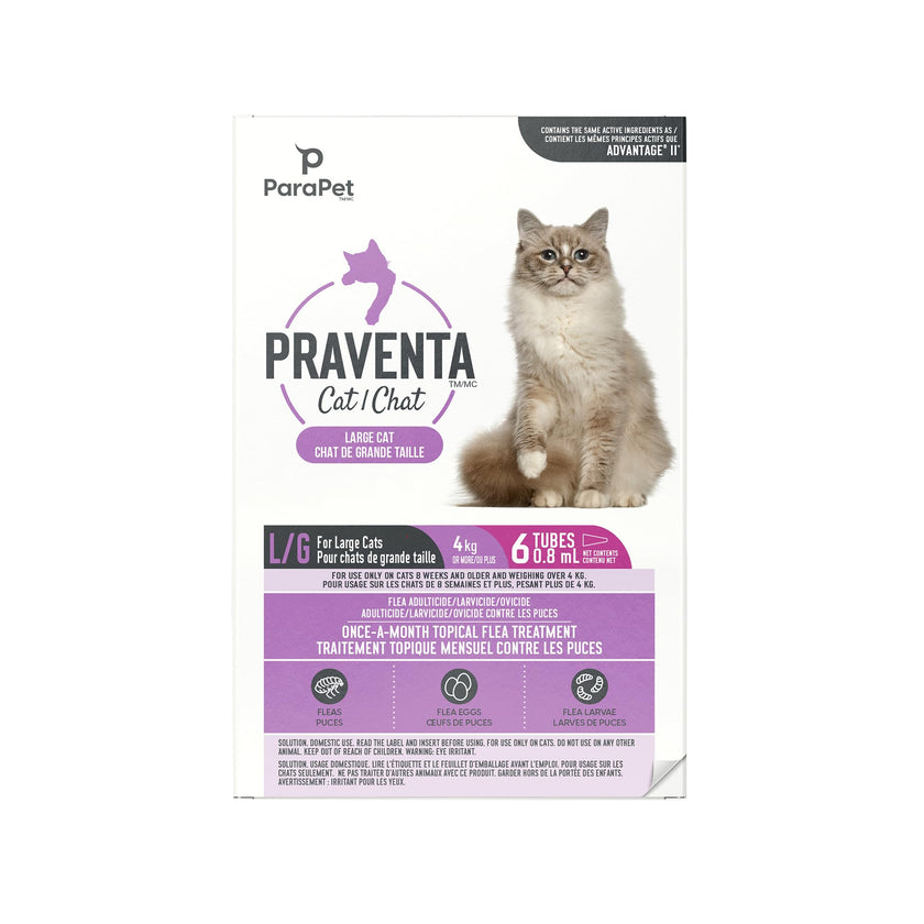 Parapet Praventa for Large Cats - 6 Tubes 🍁 All In One Marketplace Canada