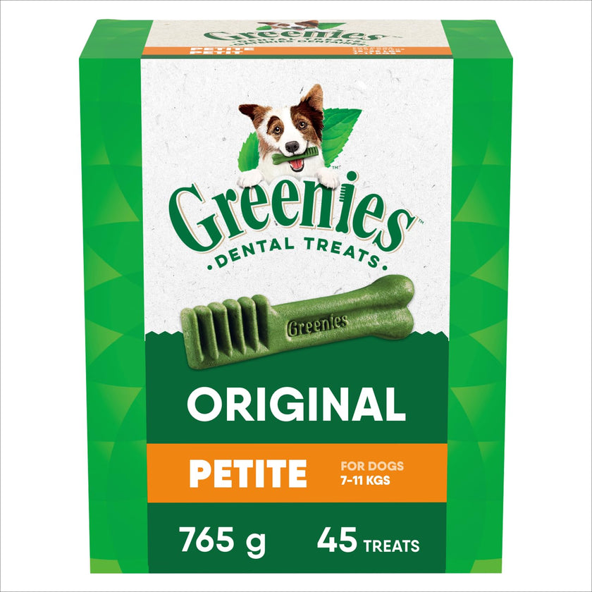 GREENIES Dog Treats Original Petite Natural Dental Care, (45 Treats) 27oz. Pack 🍁 All In One Marketplace Canada