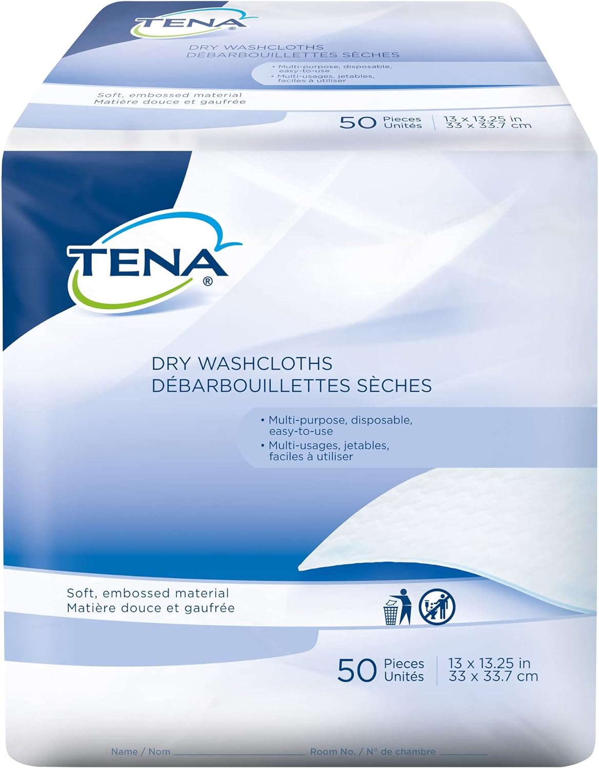 TENA Dry Wipes 13