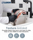 LANON Food Safe Disposable Black Nitrile Gloves, Latex-Free, Powder-Free, Silicone-Free, Textured Fingertips, Cooking, Medium 🍁 All In One Marketplace Canada