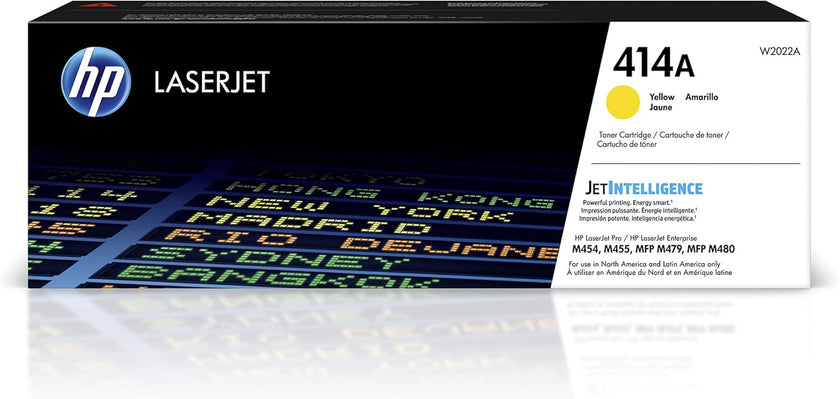 HP 414A (W2022A) Yellow Original LaserJet Toner Cartridge