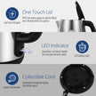 COMFEE' Stainless Steel Electric Kettle, 1.7L Tea Kettle Electric for Boiling Water, Hot Water Kettle 1500W Fast Boil with LED Light, Auto Shut-Off and Boil-Dry Protection 🍁 All In One Marketplace Canada