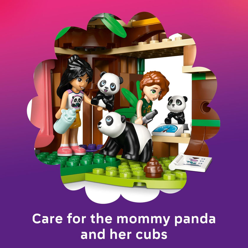 LEGO Friends Panda Sanctuary Animal Care Pretend Play Toy for Girls & Boys - Interactive Storytelling & Building Playset with Panda Toys for Kids, Ages 7+ - Gift Idea for Birthdays - 42648 🍁 All In One Marketplace Canada