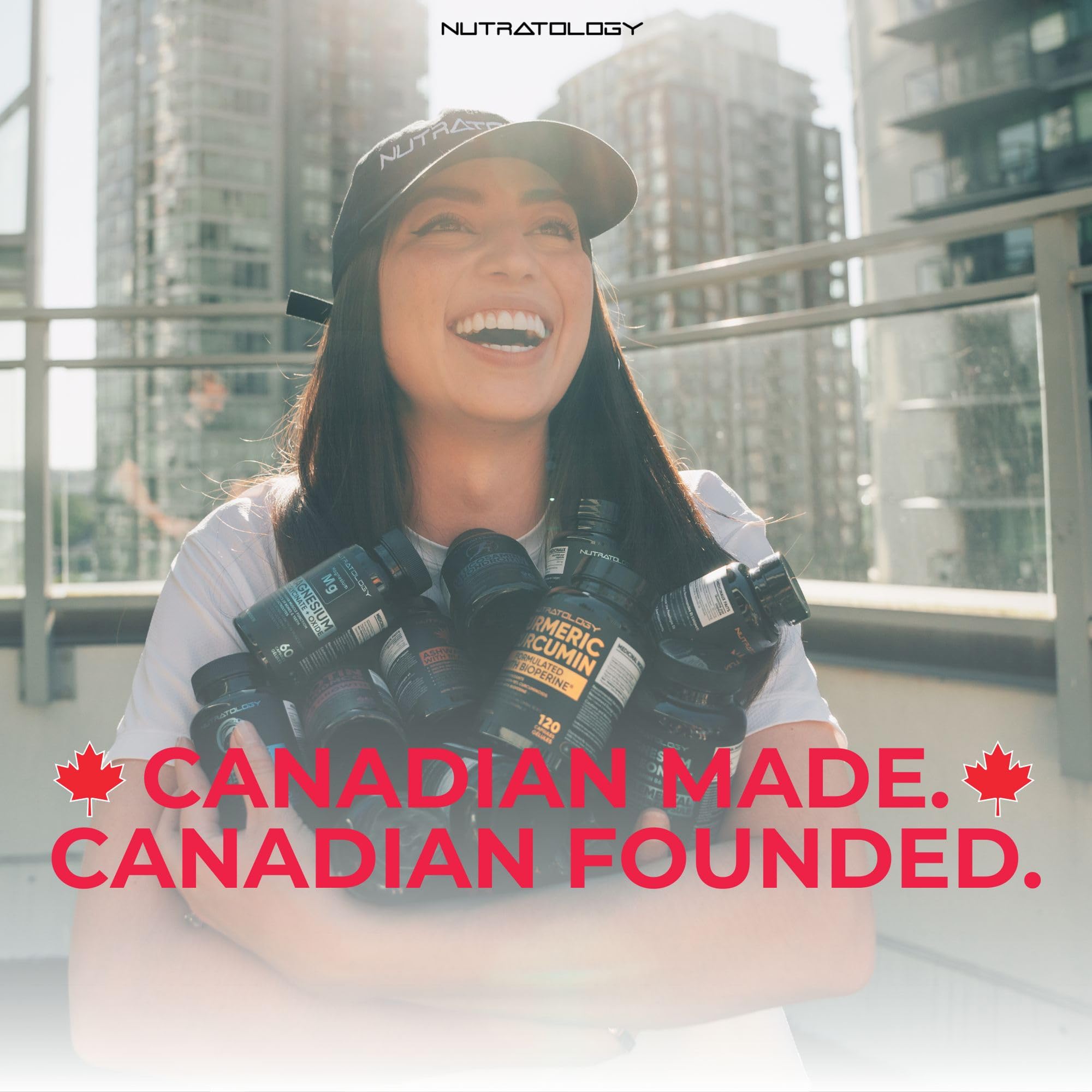 Nutratology® NMN Supplement - 1200 mg Per Serving - NAD+ Booster - Made In Canada - Premium 99% Purity - Protects Cellular Health & Supports Healthy Aging - 120 Capsules 🍁 All In One Marketplace Canada