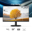 Philips New 24 inch Frameless Full HD (1920 x 1080) 100Hz Monitor, VESA, HDMI x1, VGA Port x1, Eye Care, 4 Year Replacement Warranty, 241V8LB, Black 🍁 All In One Marketplace Canada
