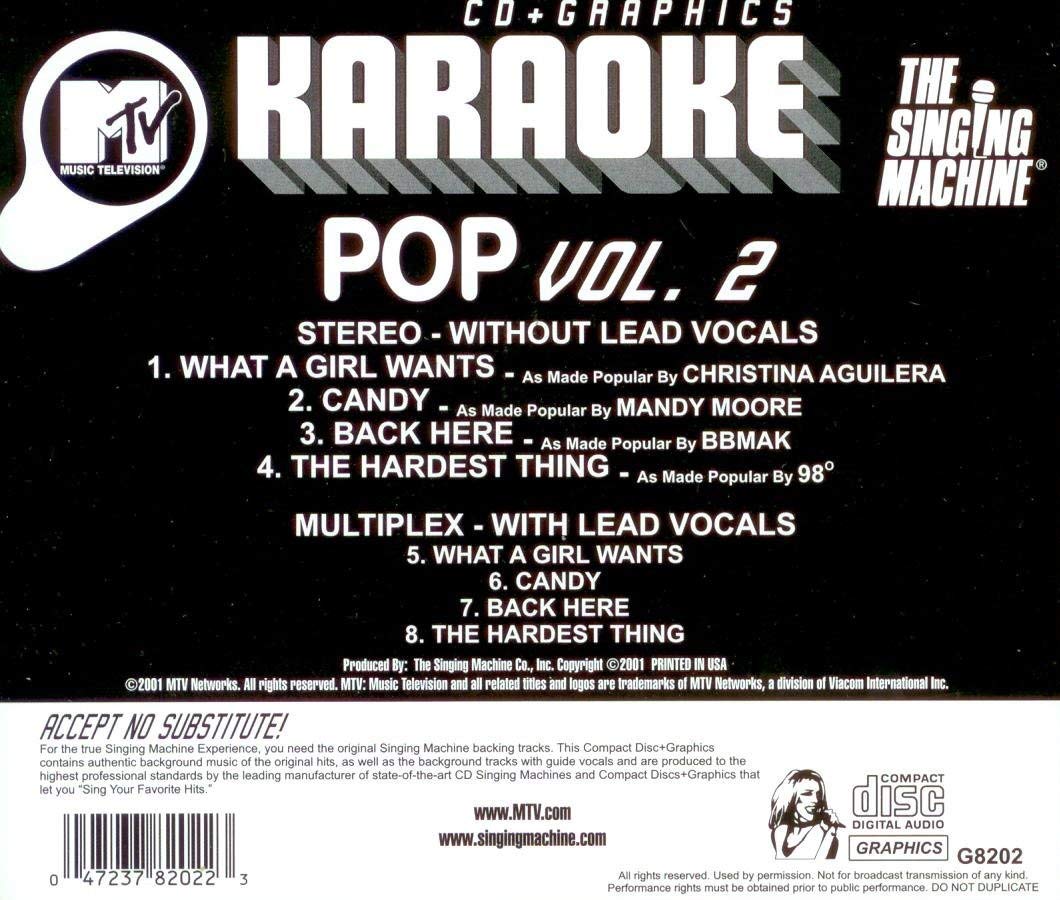 Karaoke: Mtv Pop 2