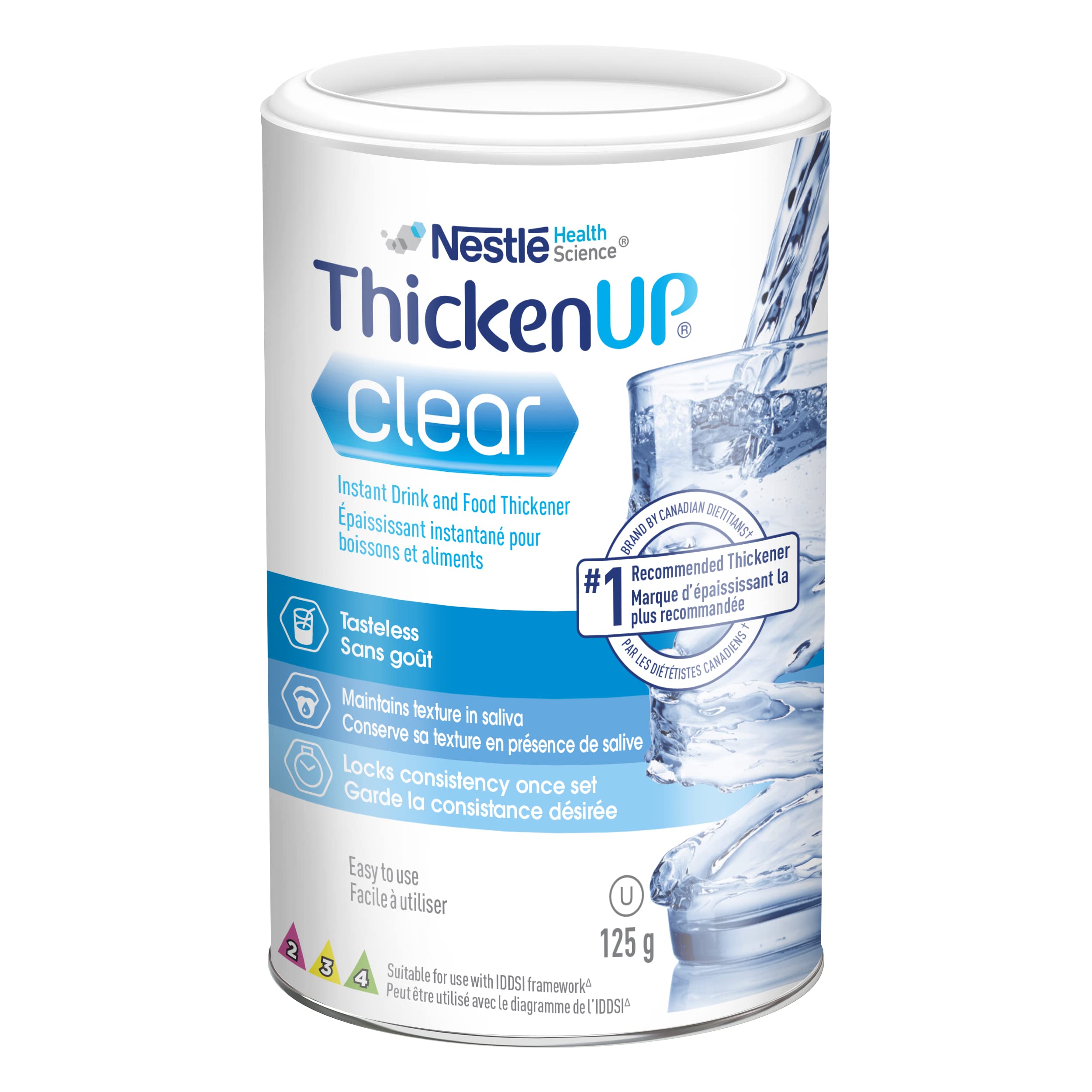 ThickenUp Clear, Instant Food and Drink Thickener, 125g Canister 🍁 All In One Marketplace Canada