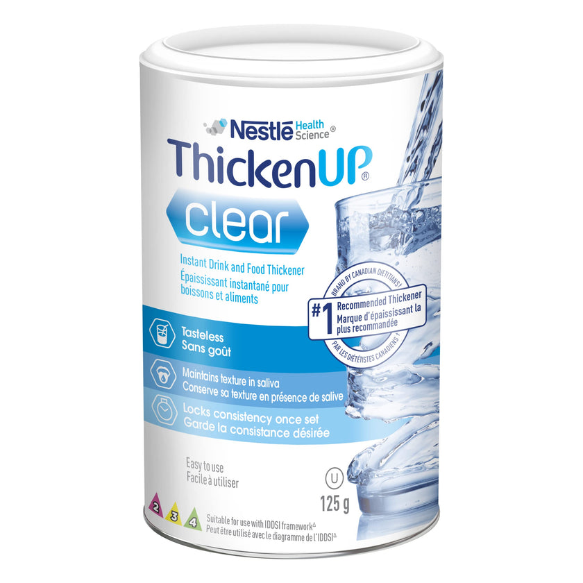 ThickenUp Clear, Instant Food and Drink Thickener, 125g Canister 🍁 All In One Marketplace Canada