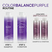 Joico Color Balance Purple Conditioner, Protection for Colour Treated Hair, Shields Damaged Hair, with Keratin and Green Tea Extract 🍁 All In One Marketplace Canada