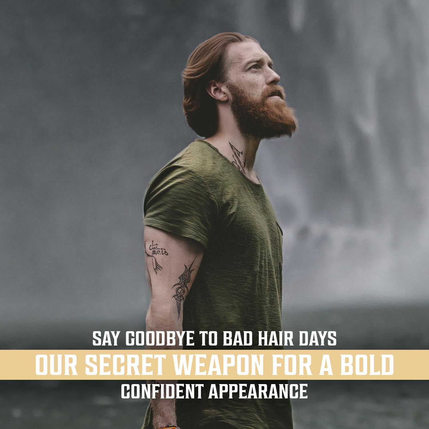Viking Revolution Sea Salt Hair Spray for Men - Coconut - 260ml - Texturizing With Kelp, Aloe Vera & Red Algae Extract - Adds Volume & Texture for Beach Hair 🍁 All In One Marketplace Canada
