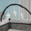 Pamo Babe Portable Baby Playpen, Lightweight Travel Playard with Mattress and Wheels (Rabbit) 🍁 All In One Marketplace Canada