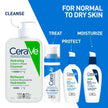 CeraVe Hydrating Cream-to-Foam Face Cleanser, One-Step Face Wash With Hyaluronic Acid & Amino Acid Complex, Gently Cleanses Skin, Non-Comedogenic, Fragrance-Free, Normal to dry skin, 562mL 🍁 All In One Marketplace Canada