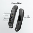 Professional Digital Meat Thermometer, 1 Sec Instant Read, ±0.5℉ Accuracy NIST&NSF Certified Food Thermometer, Auto-Rotate Bright LED Screen, Highly Waterproof Cooking Thermometer for Grill BBQ, Black 🍁 All In One Marketplace Canada