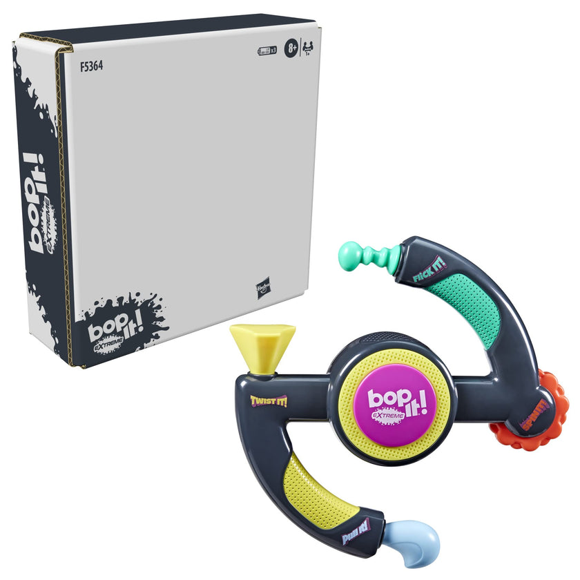 Bop It! Extreme Electronic Game for 1 or More Players, Fun Party Game for Kids Ages 8+, 4 Modes Including One-On-One Mode, Interactive Game (English) 🍁 All In One Marketplace Canada